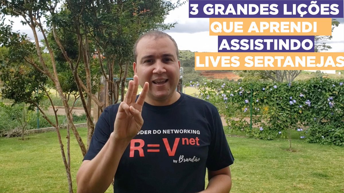 Você está preparado para aprender de qualquer forma e absorver conteúdo de alto valor, mesmo nos momentos de diversão e entretenimento?

Se liga nas 3 lições que aprendi assistindo as últimas lives sertanejas!

youtu.be/HBF0ycDGILU