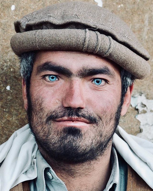 People of Panjshir: A random man with some very interesting facial features.Photo by Roya Heydari.