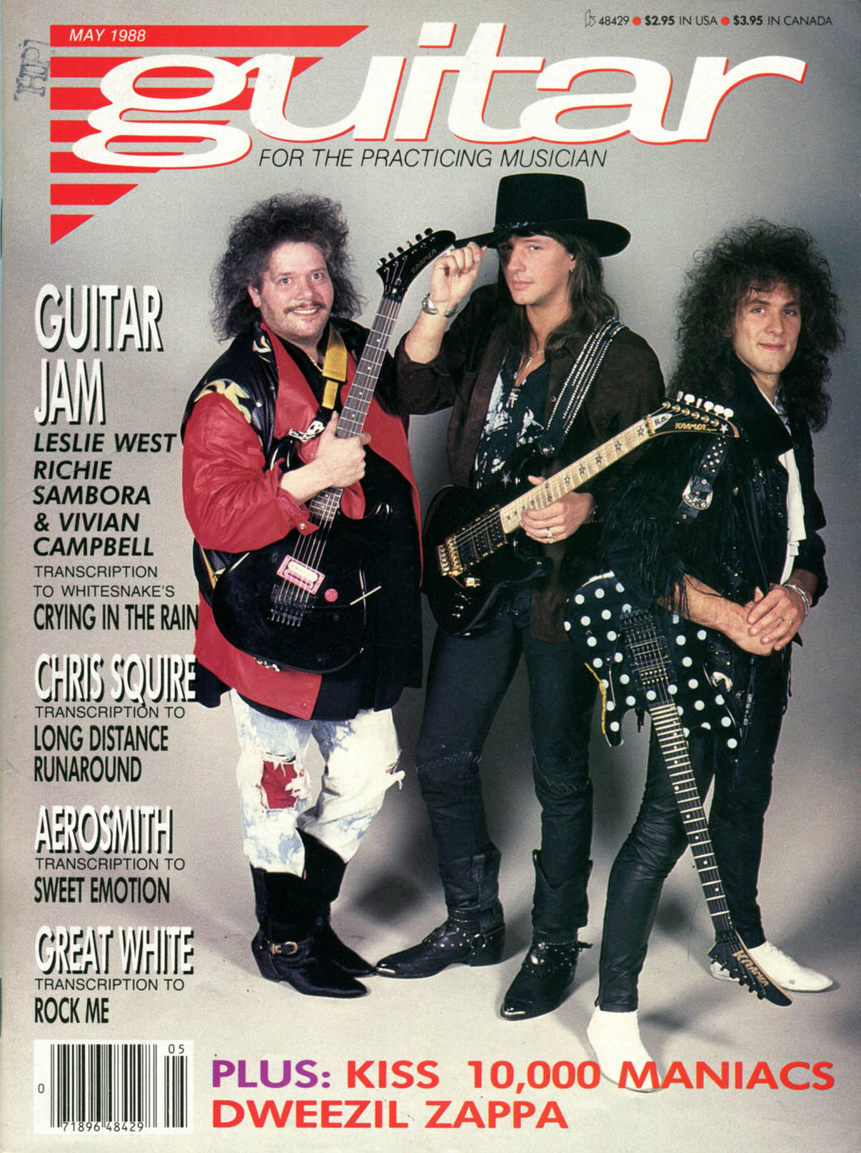 Jörg Planer on Twitter: "The David Coverdale & Whitesnake Magazine Cover  Collection May 1988 - A Guitar cover with Vivian Campbell  https://t.co/WadUVQIVPL" / Twitter