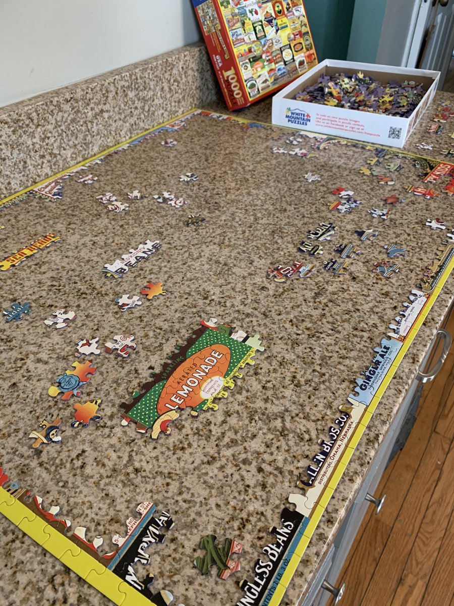MrsSimp76796855's tweet photo. So, how do you do a puzzle?  I like to outline everything before I start and then work to build cohesive groups. Sound familiar?  ⁦@penn_panthers⁩ ⁦@PWCSNews⁩ https://t.co/FGJvBiYJWc