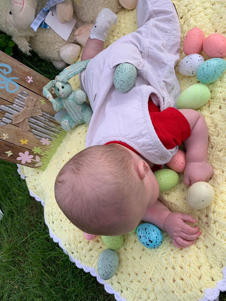 kiralane14's tweet photo. My nephew is literally the cutest🐰💛 https://t.co/6gX26vfUtX