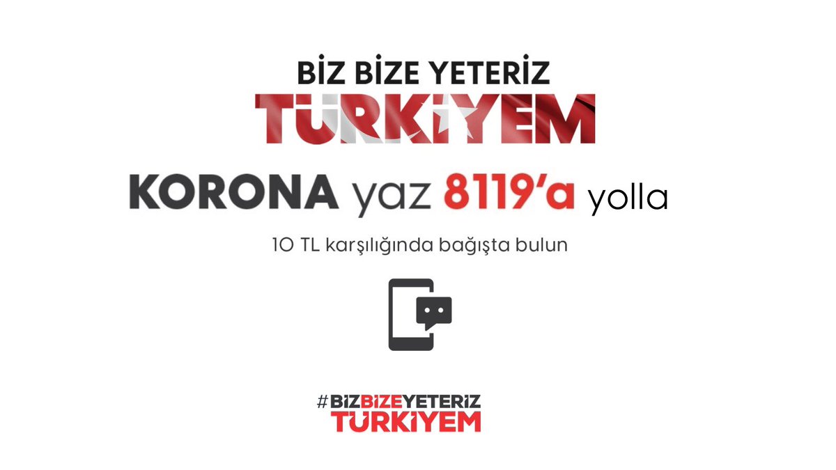 Korona yaz 8119'a yolla✔️ 

#700BinÜye700BinSms