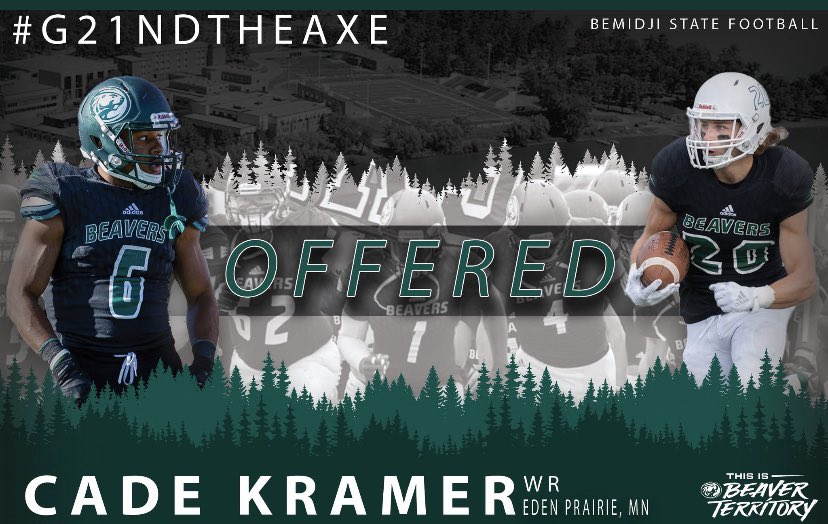 Excited to say I have received an offer from Bemidji State!! @CoachBisch @CoachHeinBSU