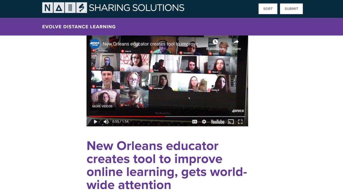 Find out how the director of technology at 
<a href="/StGnola/">St. George’s Episcopal School</a> made a free <a href="/Google/">Google</a> extension to make #onlinelearning easier at #NAISsharingsolutions. bit.ly/3emK2eW

Share your innovative response to the #coronavirus crisis at share.nais.org.