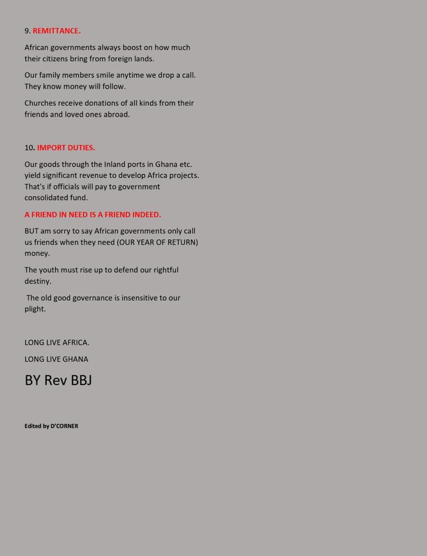 idsawyerr's tweet image. From a friend.... a must read for all #Africains