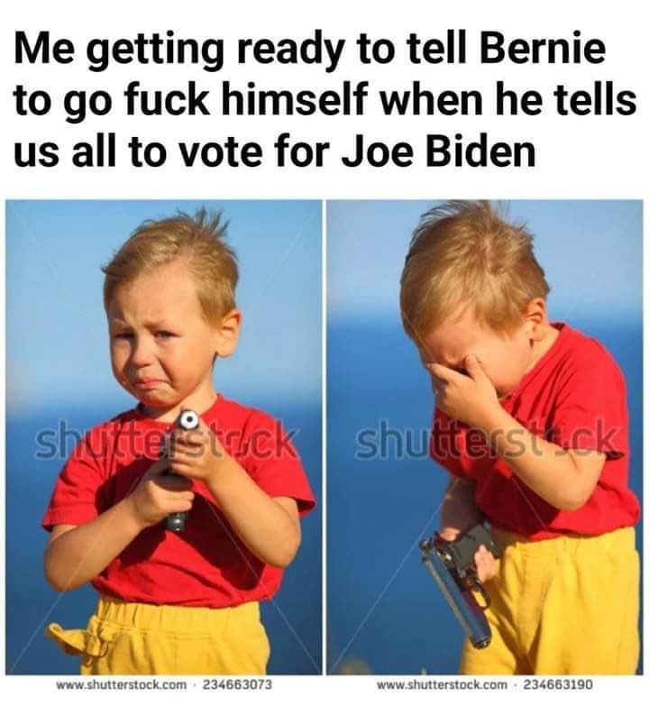 shoe0nhead's tweet photo. i’m sorry bernie https://t.co/stRlXIEJfw