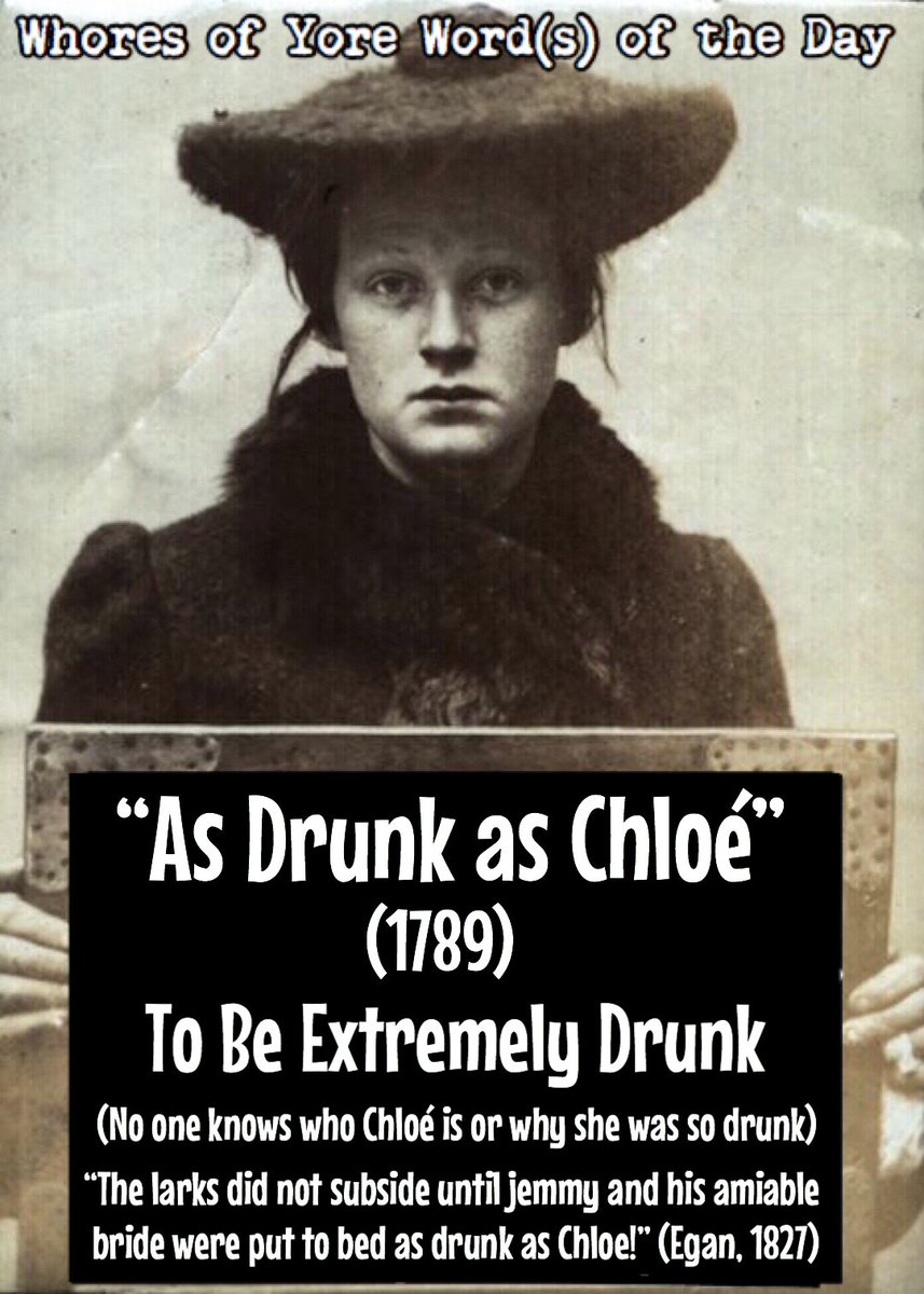 Word(s) of the Day: “As Drunk as Chloé”A thread on Chloé