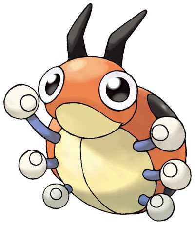Ledyba. The first ladybug bug. This is a friend shaped bug that looks like it’s ready for anything. It is confident, optimistic, and can fly. Nothing stops this bug. It has six cartoon glove hands. Precious. A perfect bug.