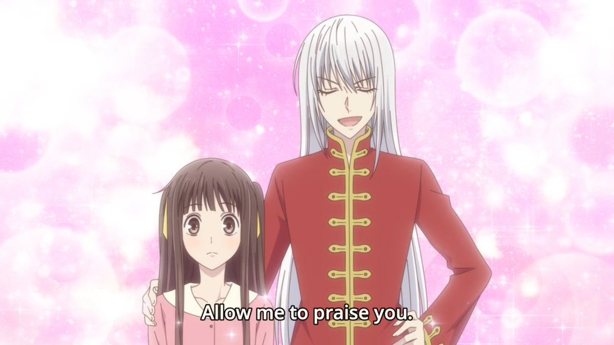 And here's a good screenshot of Tohru standing next to her future brother-in-law.   #StrangeWaves  #TohruXYuki