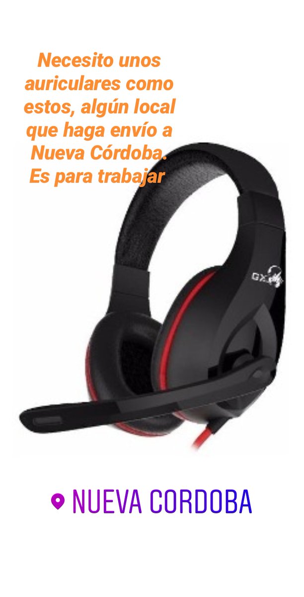 NathiMontesOk's tweet photo. @VivireNuevaCba gente, necesito comprar unos auriculares con micrófono. https://t.co/vGr3Cp9cbG