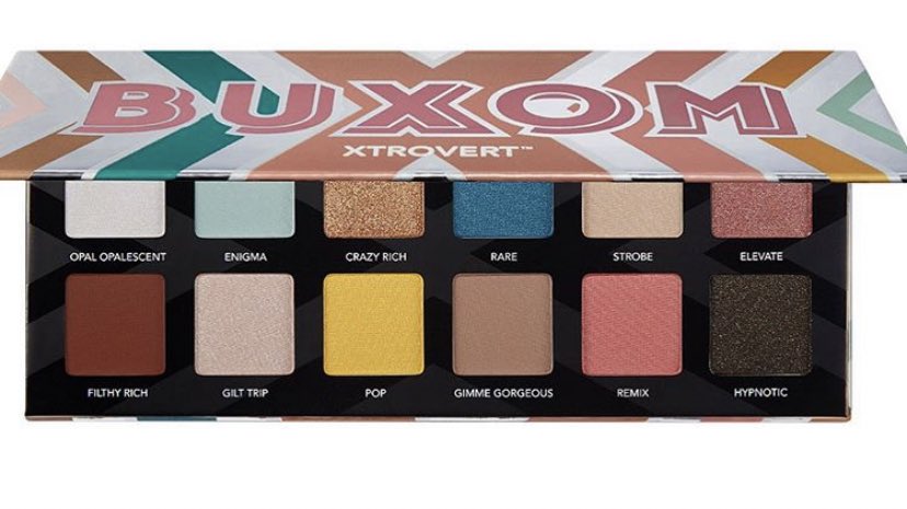 Buxom Xtrovert Eyeshadow palette, $39