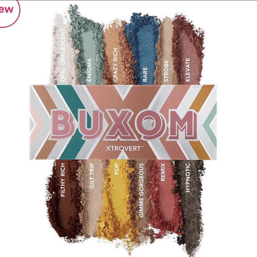 Buxom Xtrovert Eyeshadow palette, $39