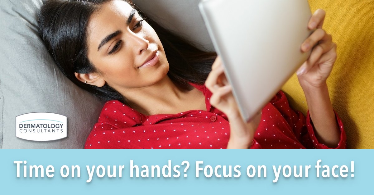 dermconsultants's tweet photo. Right now, we all have extra time on our hands. So why not spend some of that time focusing on your face? Social distancing will eventually end, and when it does, you want your skin looking refreshed  and glowing. Shop your favorite products online. https://t.co/uPC83ibikV https://t.co/RZqrdknrUz