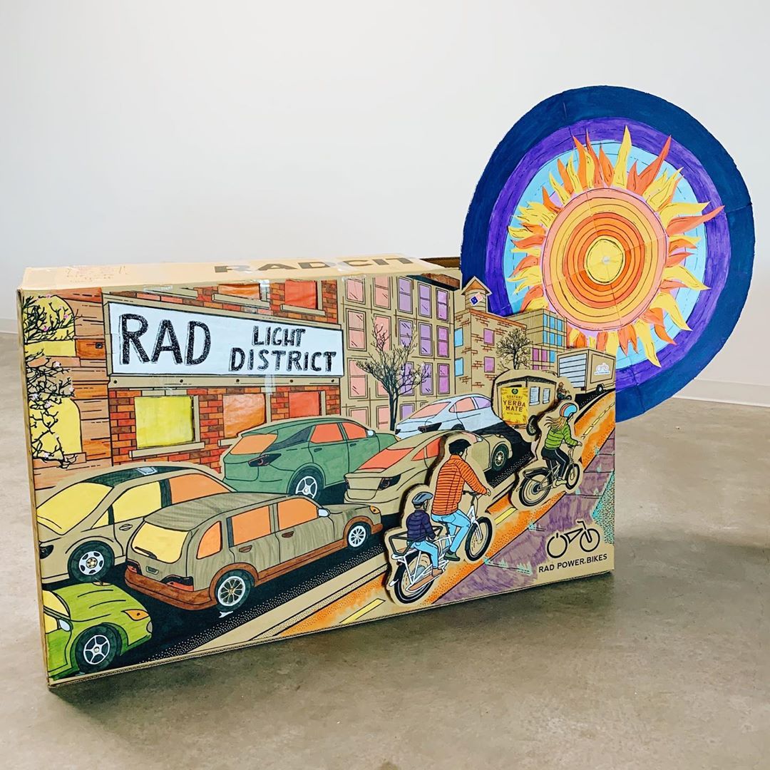 RadPowerBikes's tweet image. Our #RadColoringContest ends tonight 11:59 p.m. PDT! Submit your Rad artwork for a chance to a win FREE ebike.🤘Read the rules: bit.ly/2WMK8Gl