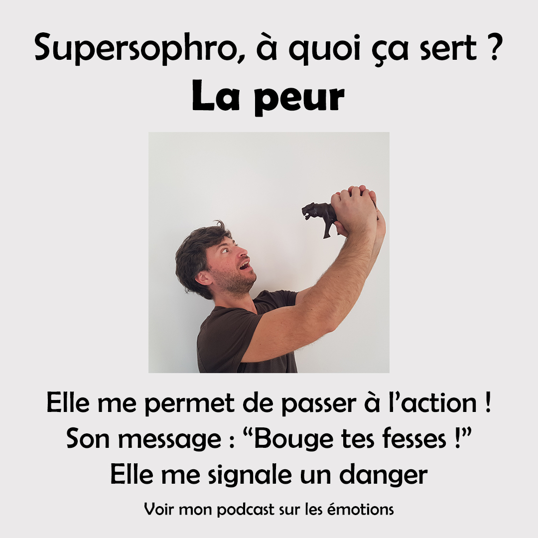antoinedethelin's tweet photo. 🤓 supersophro, à quoi ça sert la peur ? 😱

Elle me permet de passer à l'action ! 🏃‍♂️🏃‍♀️ Son message : "bouge tes petites fesses !" Elle me signale un danger ☠️

👉 Tagges un(e) ami(e) qui a tout le temps peur...
#covid_19 #coronavirus #confinement #resterzen #sophrologie #sophro https://t.co/w4w9QEHzYu