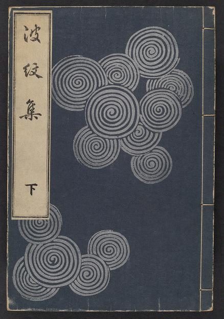 This is one of my favorites, the 1903 Hamonshū by Mori Yūzan. It's a designbook based on wave motifs!  Get inspired:  https://library.si.edu/digital-library/book/hamonshuyv3mori