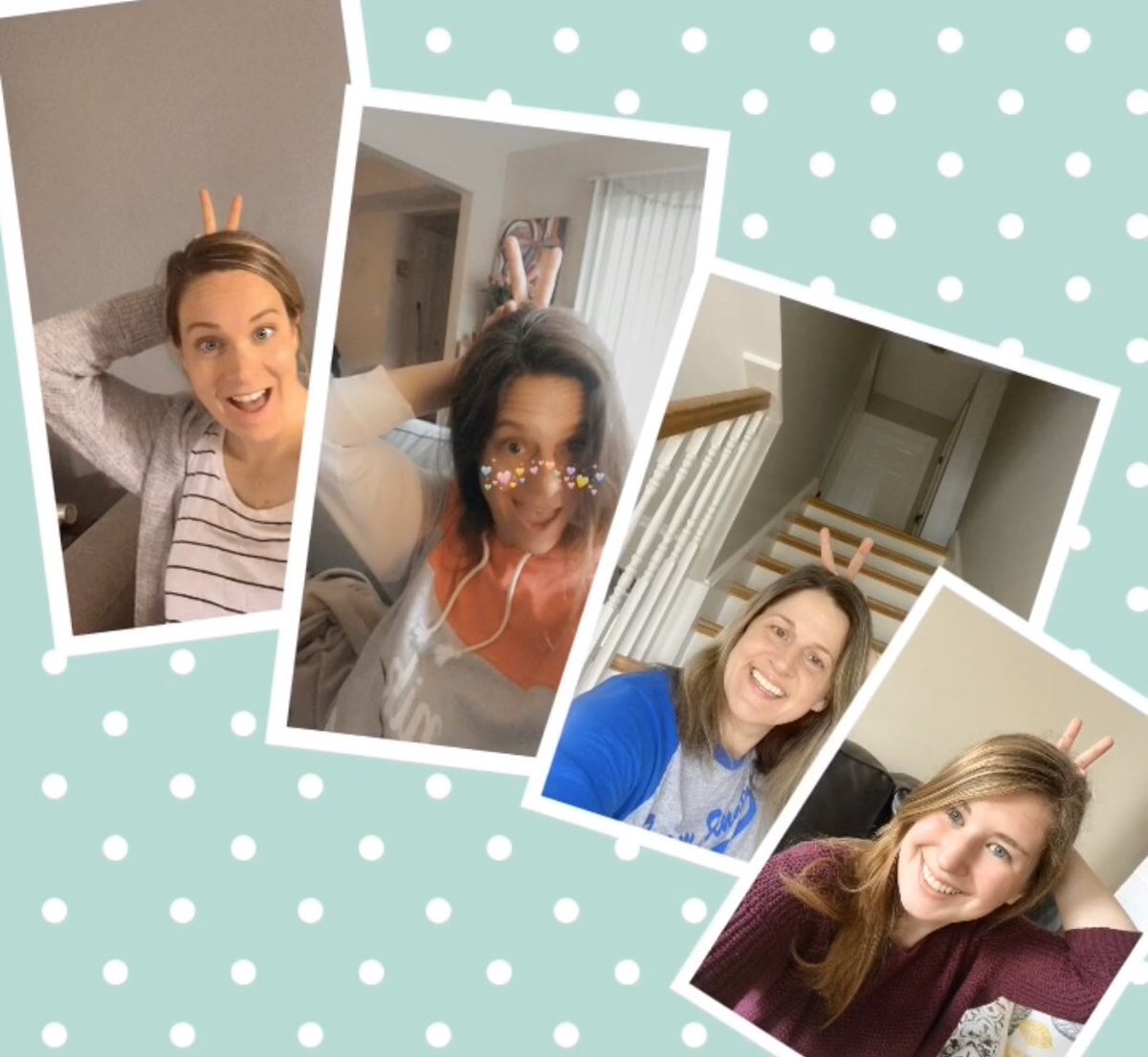 MsClark_Ebinger's tweet photo. We got spirit, how about you! Happy Remote Learning Spirit Week Day 1 from the @EbingerSchool sixth grade team! #r2r #remotelearningfun #spiritweek #bunnyears @stephanielabuz @MrsKathyMurphy4 https://t.co/Bq59sHtVBi