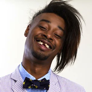 The NEXT day (I'm not sure it was the very next day, but definitely that week) this muthafucka  @xdannyxbrownx came to the studio looking like this...