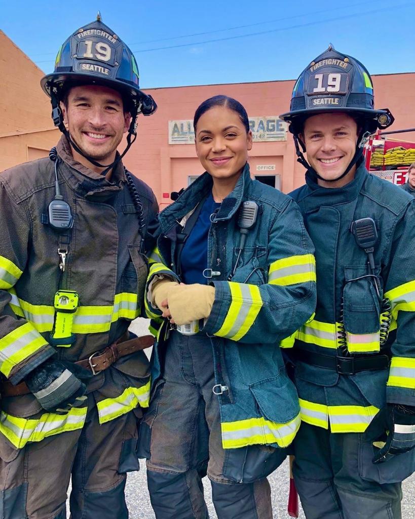 Family. #Station19 | 📷: <a href="/D_SAVRE/">Danielle Savre</a>