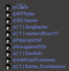 Congratulations to this week's OOTW- HonestyJoelYT. As well as our Fine Uncto Simia Decem. Here's what Joel had to say and the list of USD's: