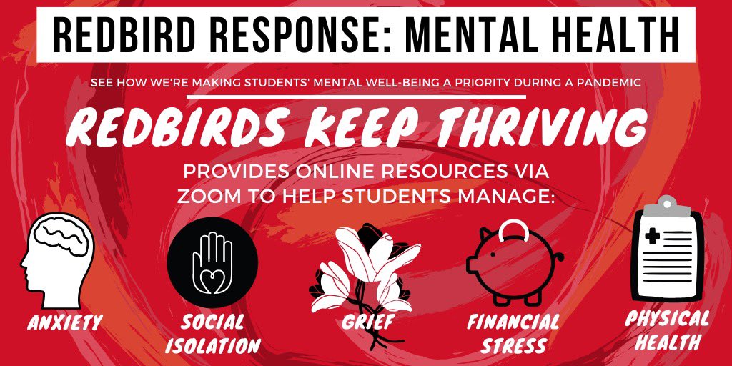 As the past couple of weeks have brought many changes to the lives of students, Illinois State is providing online resources to help students move forward during this time of uncertainty.