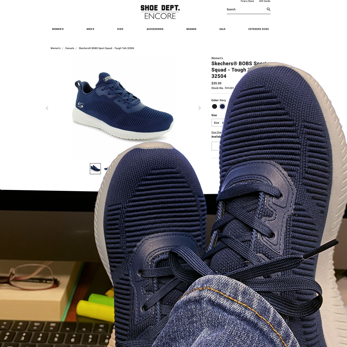 shoe dept store website