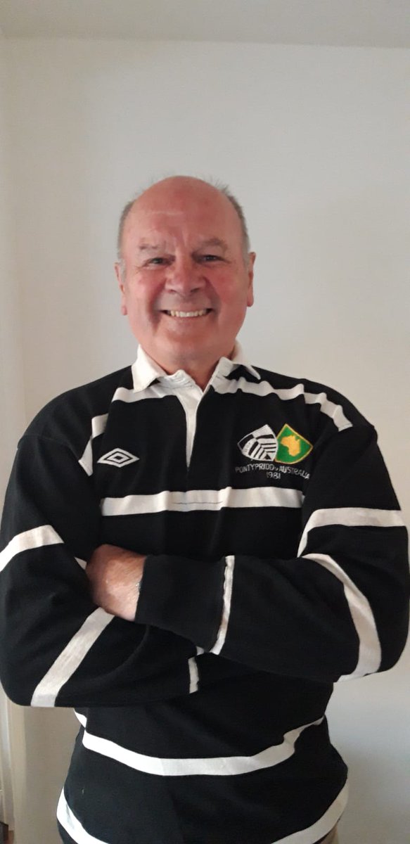 39 years later and my father Robin Morgan's jersey still fits from the Pontypridd v Australia game where he captained the team that day! @PontypriddRFC