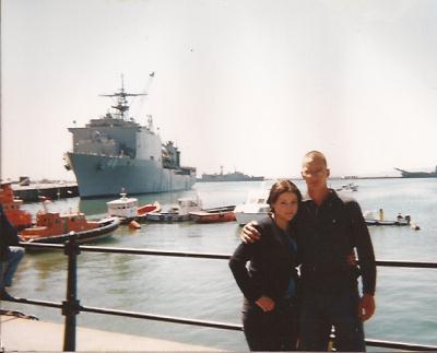 Sandra met a young American Marine from Pennsylvania whose ship sunk in a nearby harbor. They fell in love and married. Eventually they ended up in Pittsburgh, where Sandra started a wedding photography business. 4/8