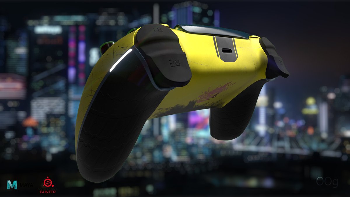 Netero_AI's tweet photo. This is my PS5 controller Cyberpunk 2077 edition.
Inspired by the car of the official picture of @CDPROJEKTRED @CyberpunkGame
Feel free to comment.
@PlayStation @Substance3D #ps5 #cyberpunk2077 https://t.co/bSpE6aL47B