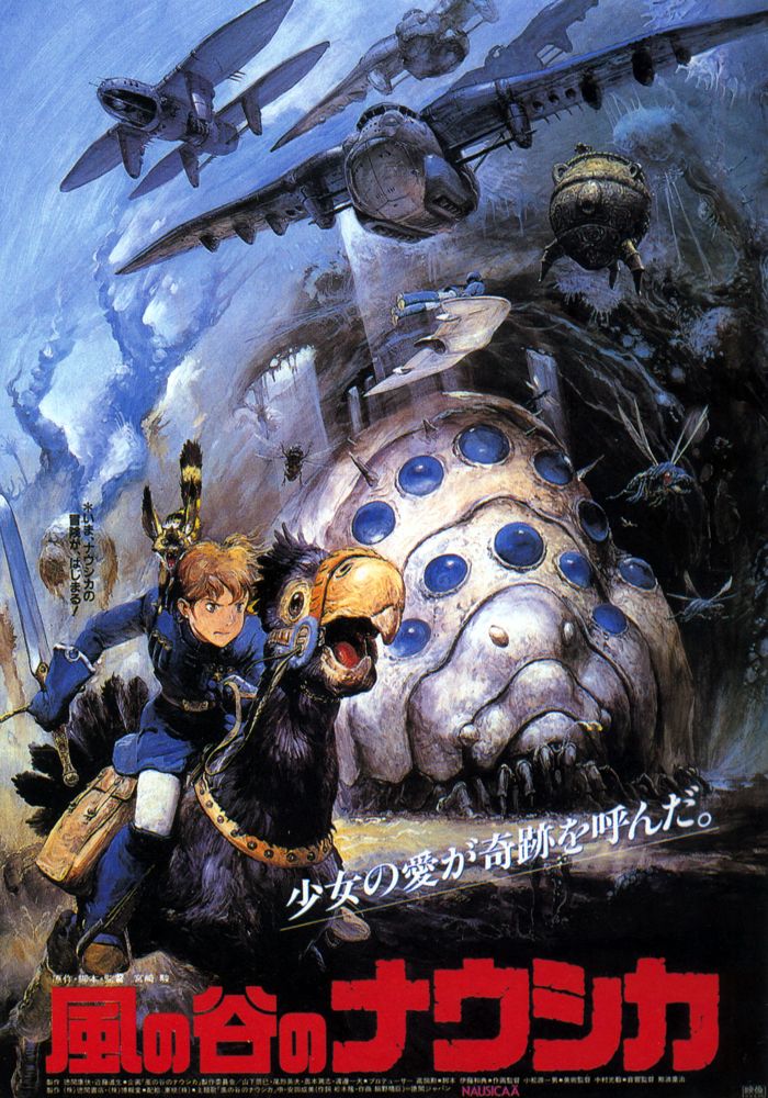 Nausicaä of the Valley of the Wind - Hayao Miyazaki - Topcraft - 1984 ...