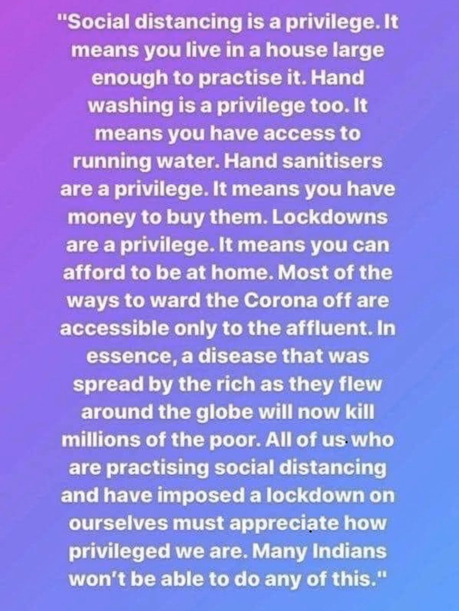 Just 10 reasons for ensuring decisions made during this crisis - & the years to come after - are made by a system where lived experience has power.And I’m conscious in itself it neglects the reality that international inequity is even greater.