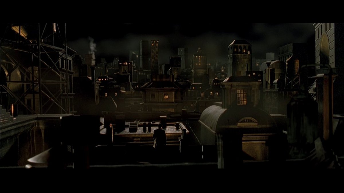 I could have mentioned too: Dark city, for its art deco / film noir looks. Serving very well the... dark storyline.