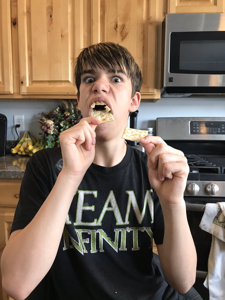 Breaking world records in quarantine! How many crackers can u eat in 1 minute? Check it out youtu.be/0gSOFkCDtsE #worldrecord