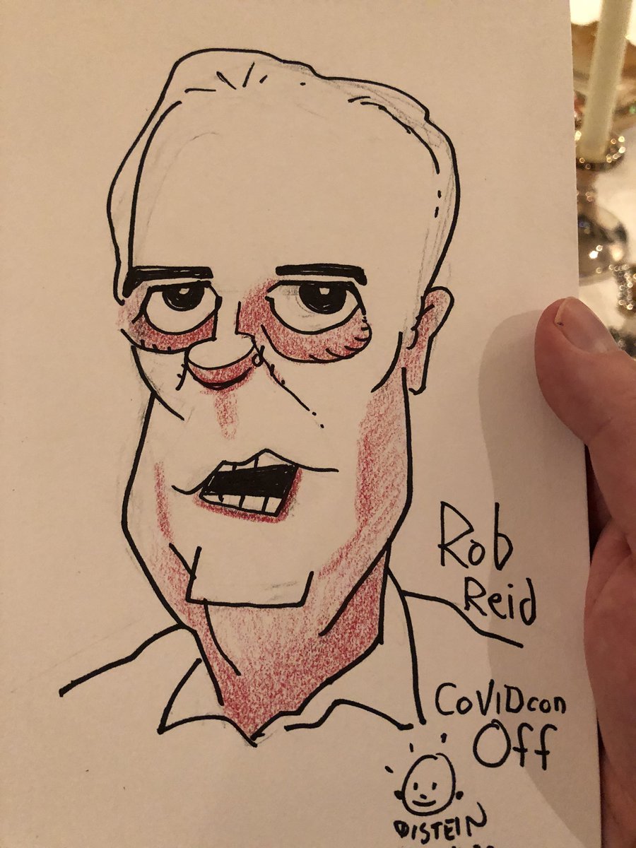 Rob Reid at Covidcon. #COVIDCon