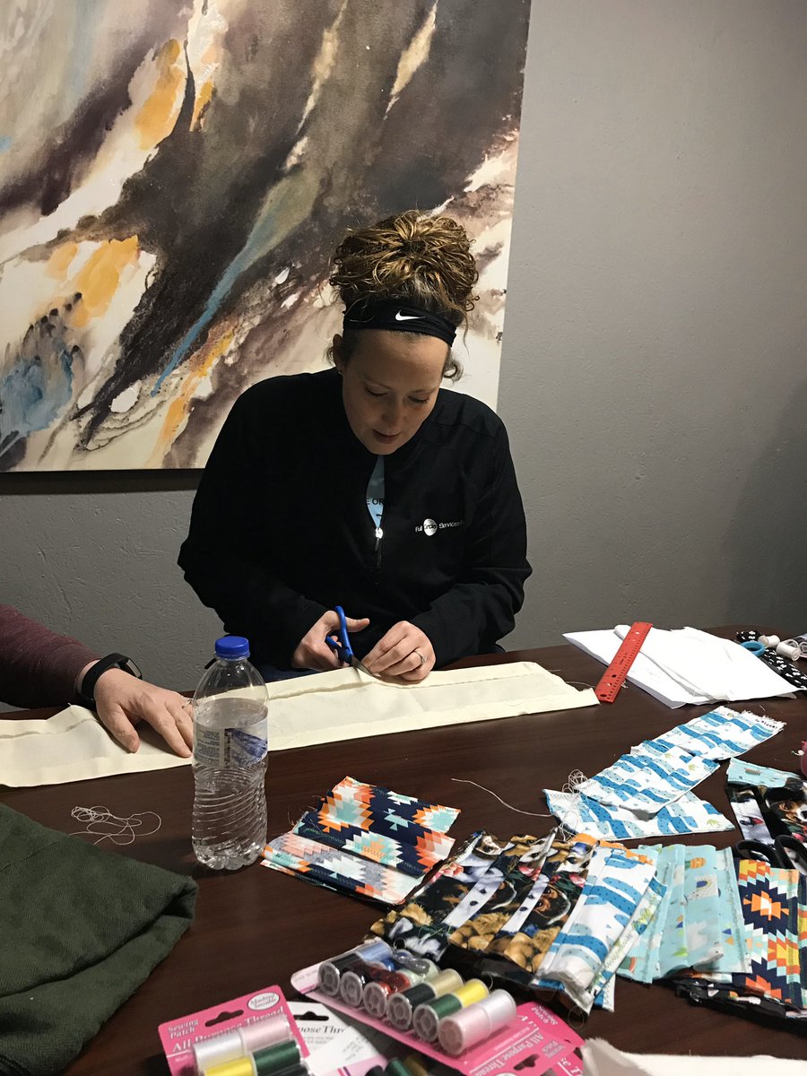 FullCircleNEIA's tweet photo. Thank you to everyone who has pitched in to help us create and distribute over 900 masks. We are so thankful for all of our great staff that are always willing to go ABOVE AND Beyond.  https://t.co/8bqJGjUGeJ or email info@fullcircleneia.com if interested in ordering some PPE. https://t.co/rmYvazkwvY
