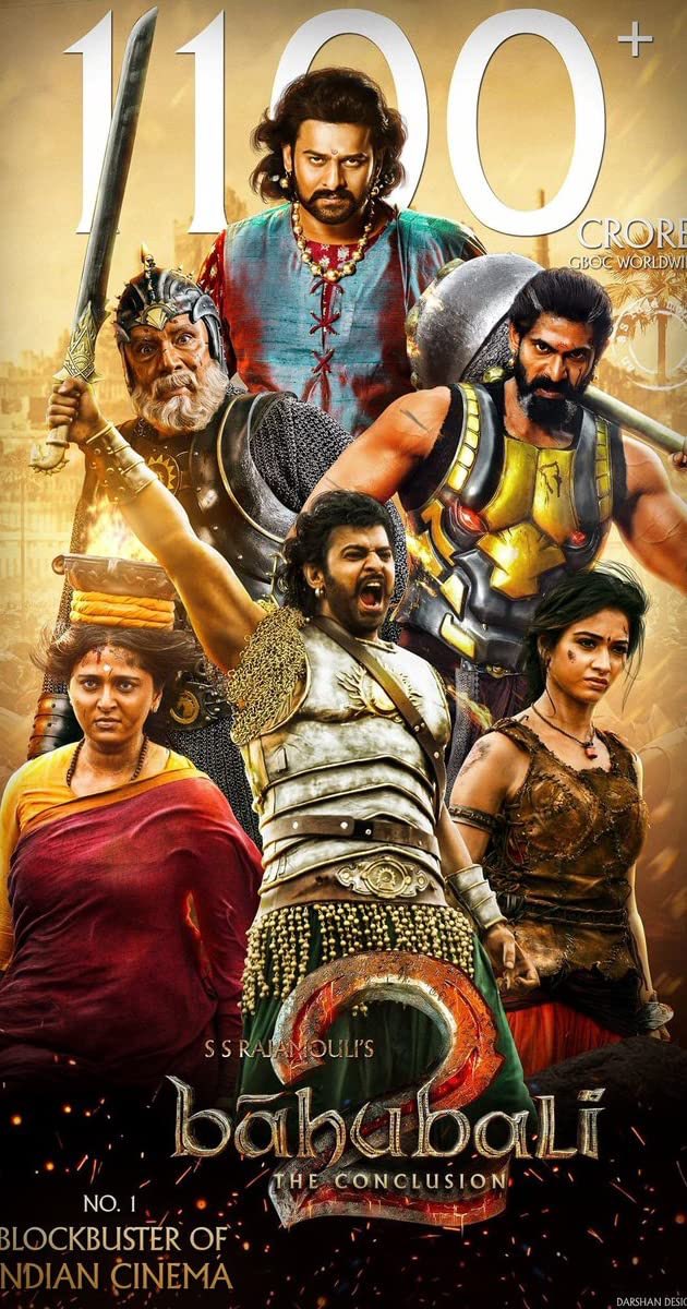 Bahubali 1&2 (India) - This film scores high on storytelling, entertainment, escapism and action. It’s beautiful cinema set in a medieval Indian kingdom about a royal family fued between two brothers. I recommend this if you have sometime this week. Amazing film