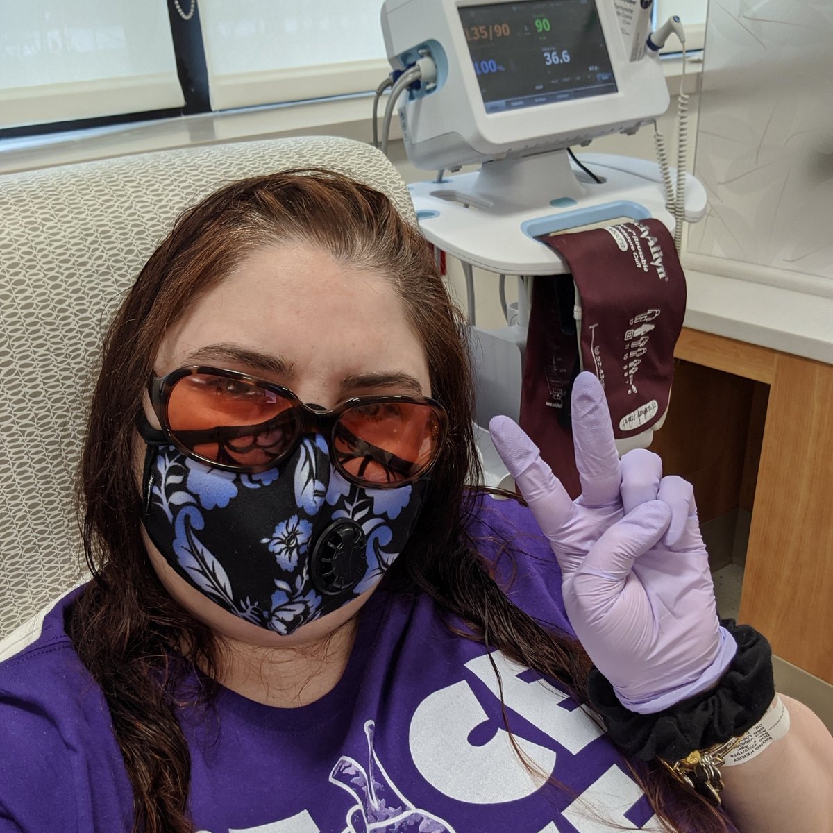 #NewProfilePic #HighRiskCovid19 #SarcoidosisAwarenessMonth
#WorldSarcoidosisDay  #Theraspecs #Vogmask #SarcoidosisWarrior #StrongerThanSarcoidosis
#PowerToThePurple💜