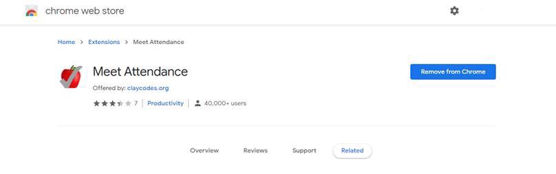 Another handy Chrome add on ... Google Meet, ... meet Meet Attendance. 😎 It takes the guesswork out and takes attendance for you, placing the data in a Sheets spreadsheet &amp; automatically adds it to your Google Drive. <a href="/MPMSleopards/">Mills Park Middle</a> <a href="/MPMSMedia/">MPMS Library Media Center</a>