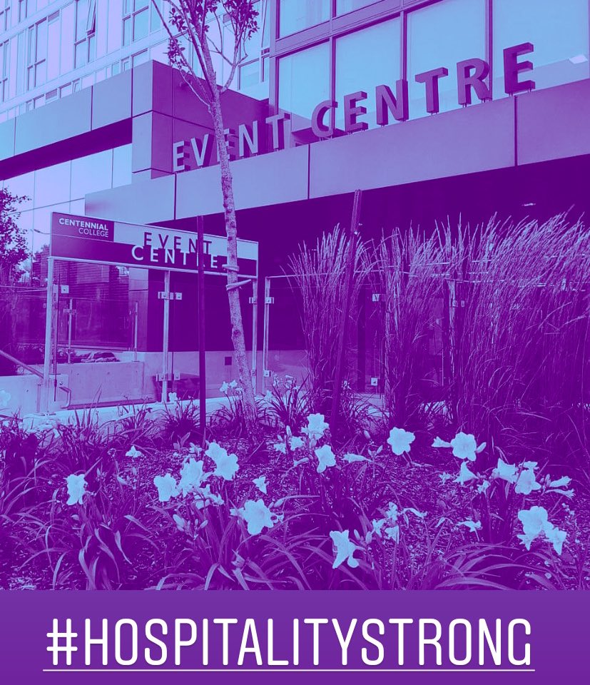 Today, Monday April 13th, venues across our beautiful city will be going purple to show support for all workers in hospitality. 💜

@seetorontonow #HospitalityStrong #ourcommunityTO @tourismtoronto #inthistogether @centennialcollege