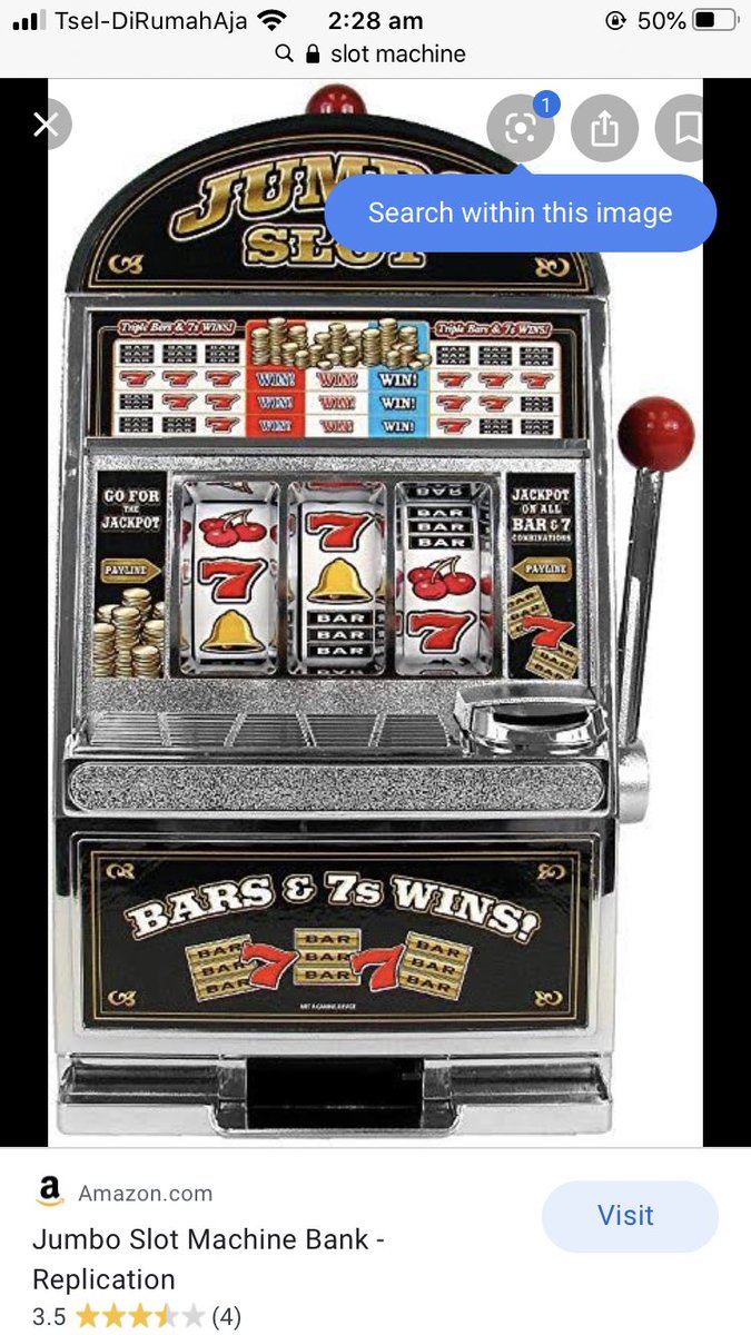 kamu pernah nggak main slot machine? gambarnya kurang lebih kaya gini.