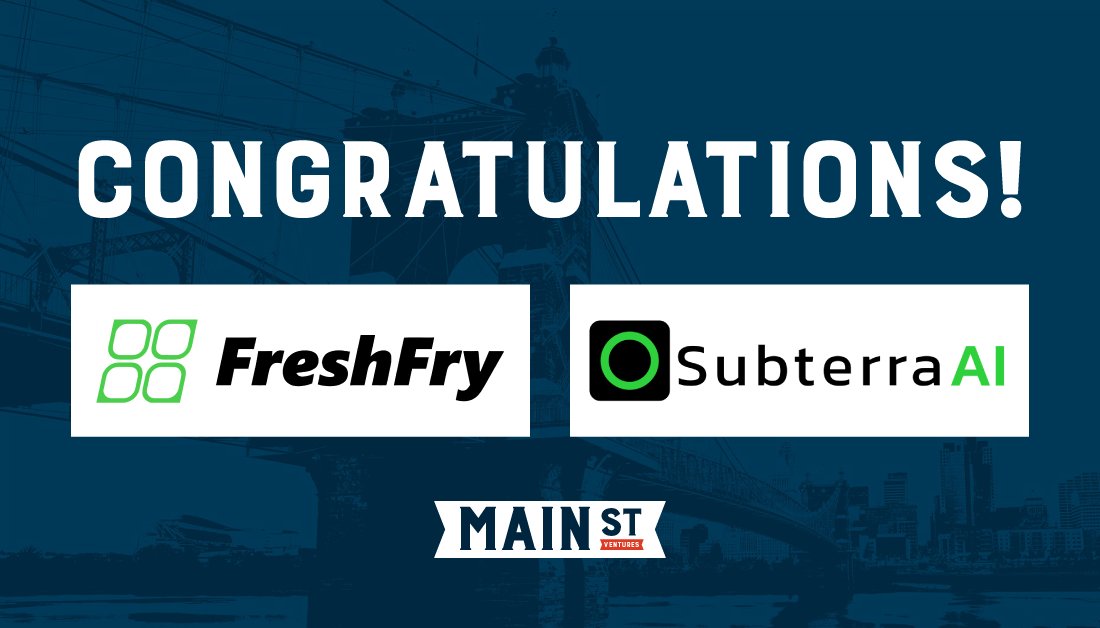 Congratulations to our Q1 Grant Recipients <a href="/freshfry_pods/">FreshFry</a> and <a href="/subterraai/">SubterraAI</a>! 

Learn more about MSV Grantees at mainstventures.org/community-impa…