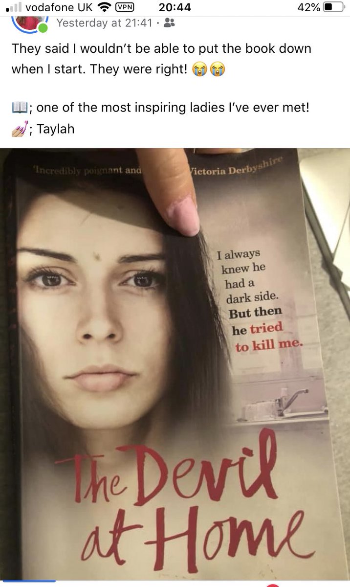 If you want a book to read you could always order mine #TheDevilatHome 
☺️xx