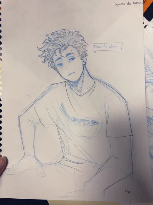 College class project: 
HAWAAESTWFAEWTTTROAG
Or
«  How a weeb and a emo saved the world from a egomaniac who thinks they're the reincarnation of a god »
Or 
How me and @CheschireKaat got way too passionate about a dumb creativity class project. 