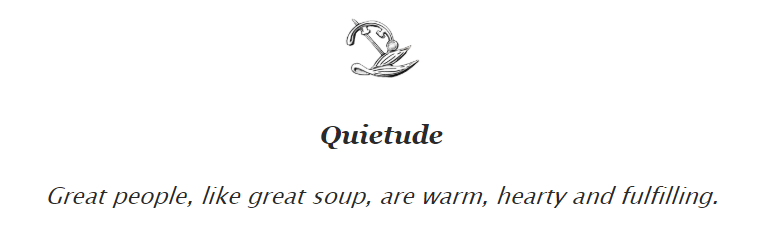 This one though. This one's nice. Shout out to Enno for helping me figure out the phrasing for this. Love Soup. Love people.