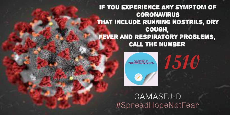 Camasej Douala chapter joins fight against deadly covid19