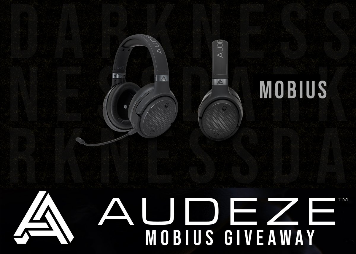 @Darkness429 is excited to be teaming up with <a href="/Audeze/">Audeze</a> to bring you:

The #1 rated PC gaming headset – Mobius. 

Check out the giveaway here: gleam.io/8vlwb/darkness…