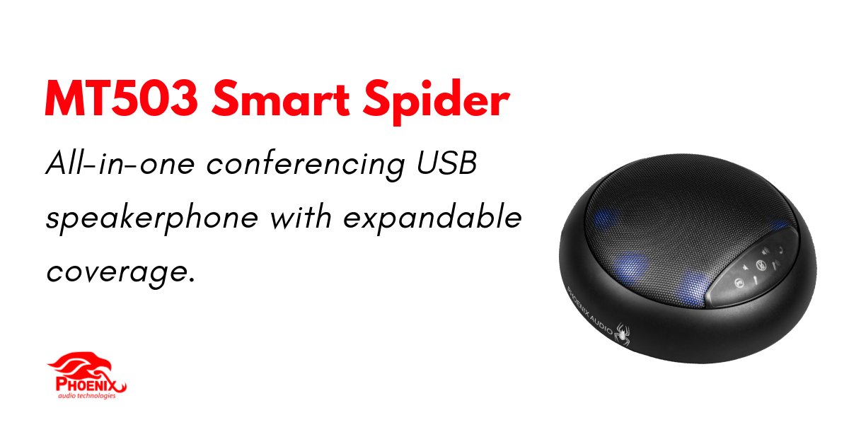 "If you are constantly attending conference calls like me, you should have this speakerphone in the room." 
Learn more about our spectacular Spider speakerphone here: phnxaudio.com/spider/spider-…
