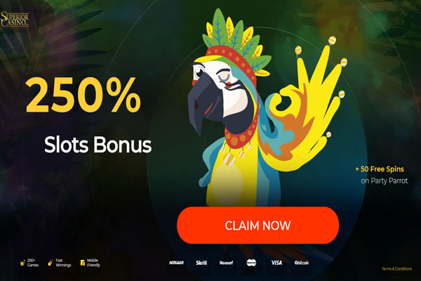 SlotsBuff's tweet image. 50 #freespins @ #superiorcasino #casinos #COVID-19 #coronavirus
mf.tt/k3Bghn