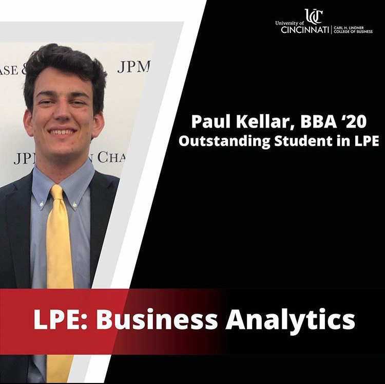 Congratulations to CoE students Abdou Ndao and Paul Kellar for winning Outstanding Student Awards for their work in their Lindner Professional Experiences! 👏👏