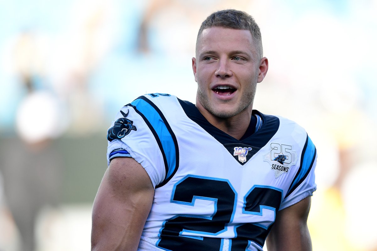 Bleacher Report (@bleacherreport) on Twitter photo Christian McCaffrey is becoming the highest-paid RB in NFL history, per <a href="/AdamSchefter/">Adam Schefter</a>.
Panthers star is signing a four-year extension worth $16M per year 💸 <a href="/brgridiron/">B/R Gridiron</a> Christian McCaffrey is becoming the highest-paid RB in NFL history, per <a href="/AdamSchefter/">Adam Schefter</a>.
Panthers star is signing a four-year extension worth $16M per year 💸 <a href="/brgridiron/">B/R Gridiron</a>